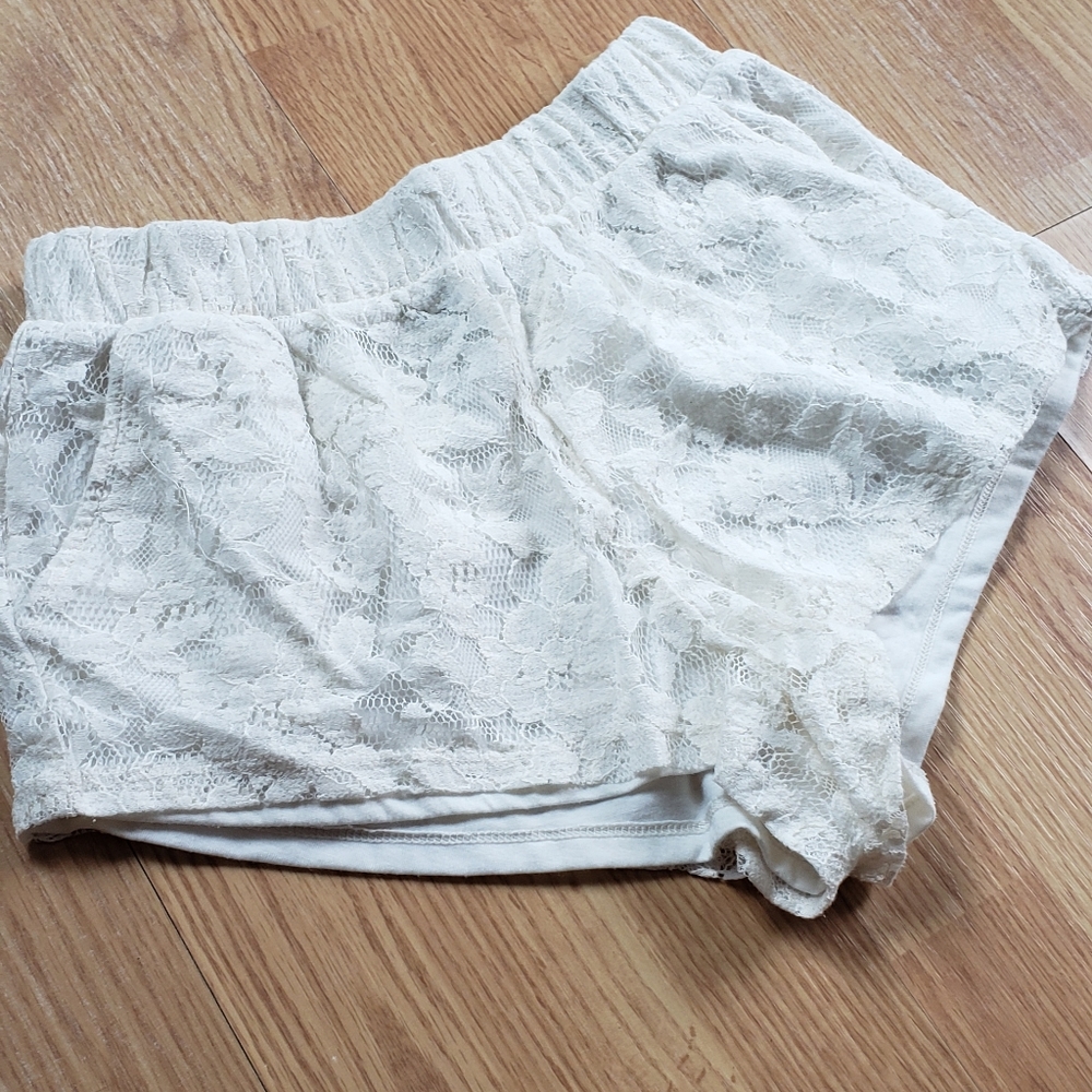 Lace shorts
